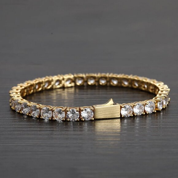 2ct Diamond Womens 14K Gold Tennis Bracelet Ladies 14 Karat Silver